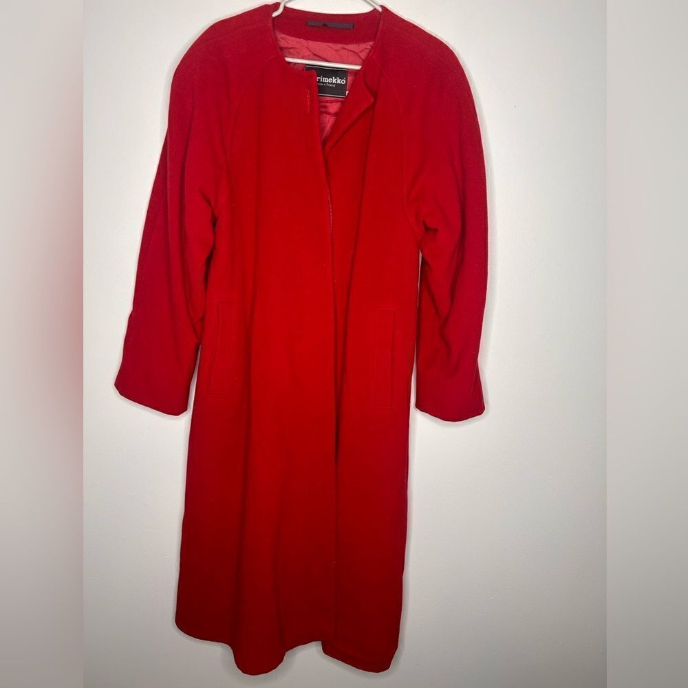 Marimekko Vintage Wool Coat